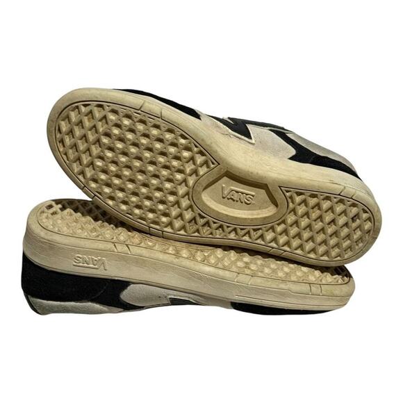 Vans Lowland CC Black White Suede Leather Skate Shoes Men's Size 9.5 - Picture 8 of 8